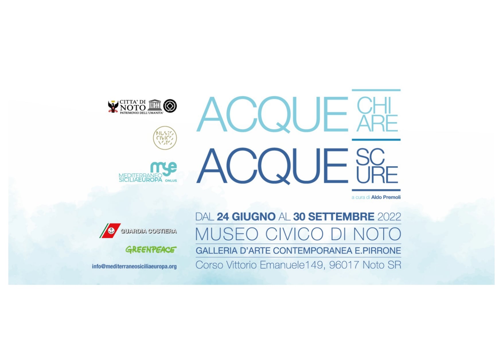 ACQUE CHIARE ACQUE SCURE cover 1